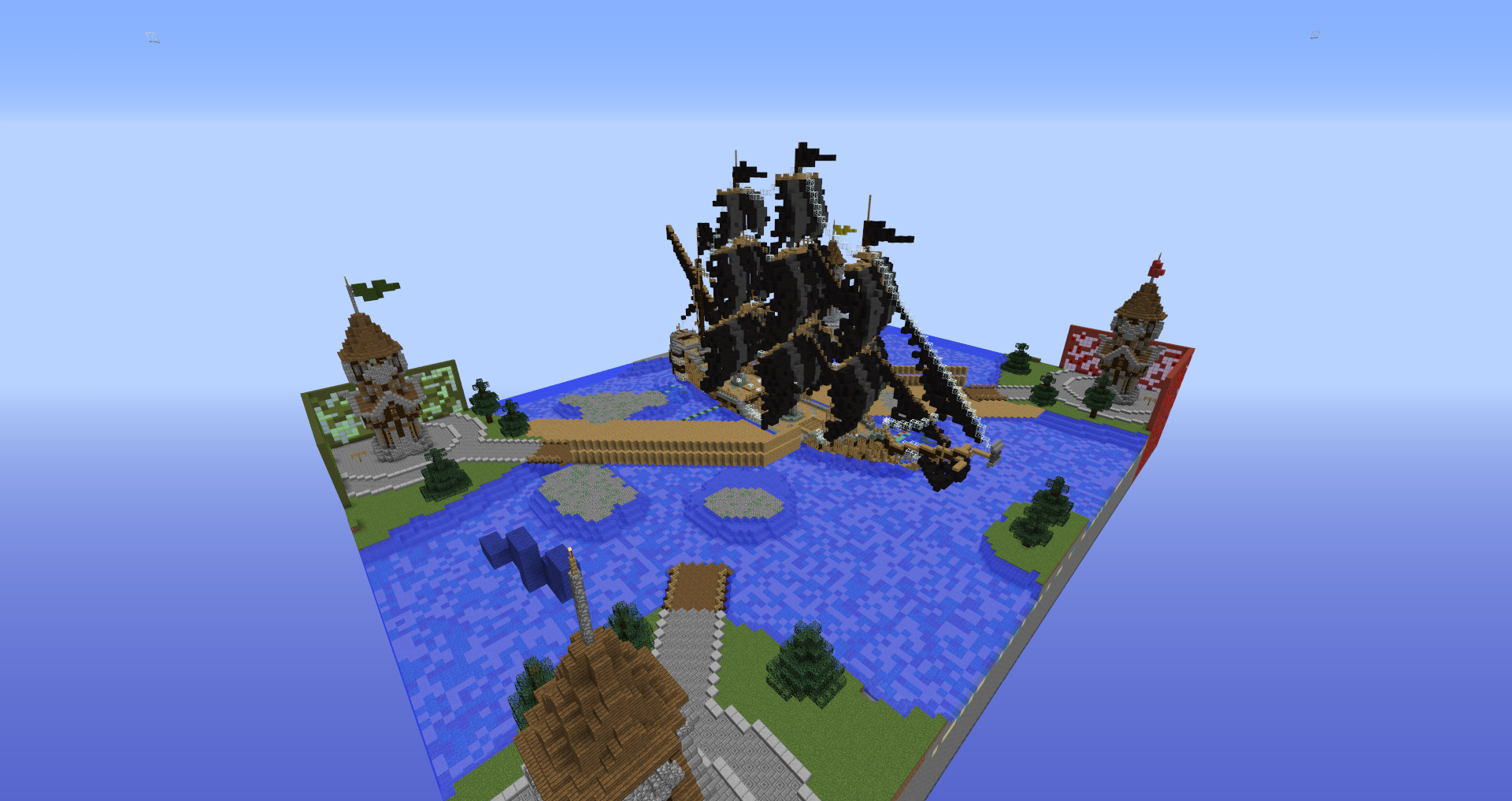 Mapa Caribe Barco Original